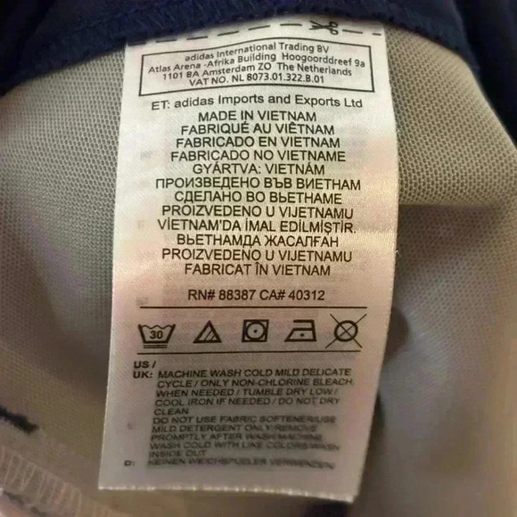 New with tags, womens size small adidas pull on crop pants, #H300 - Picture 7 of 8